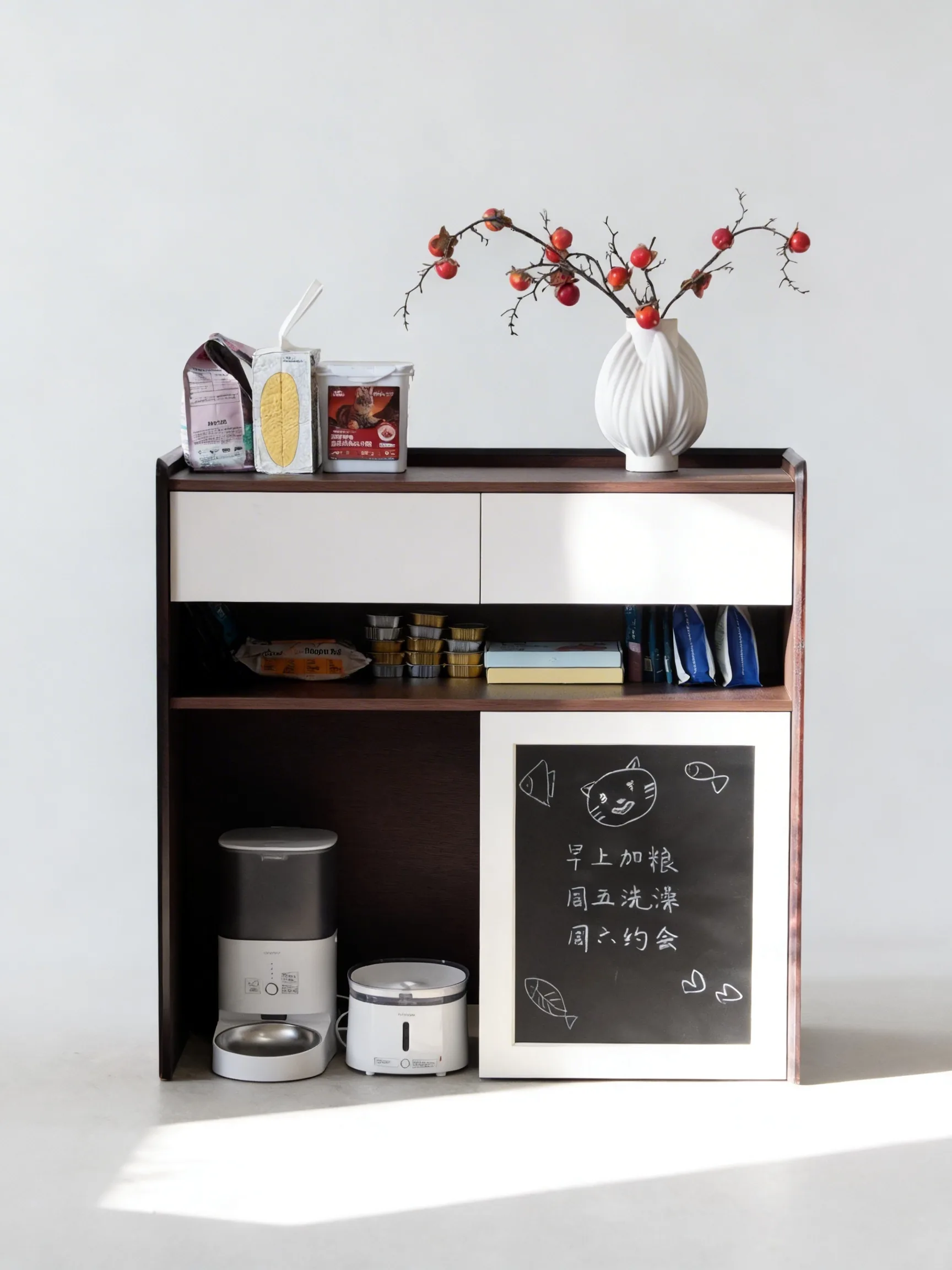 CC-007 Cat Side Cabinet